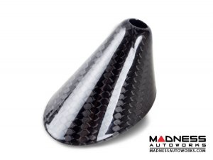 FIAT 500 Antenna Base Cover - Carbon Fiber - European Model